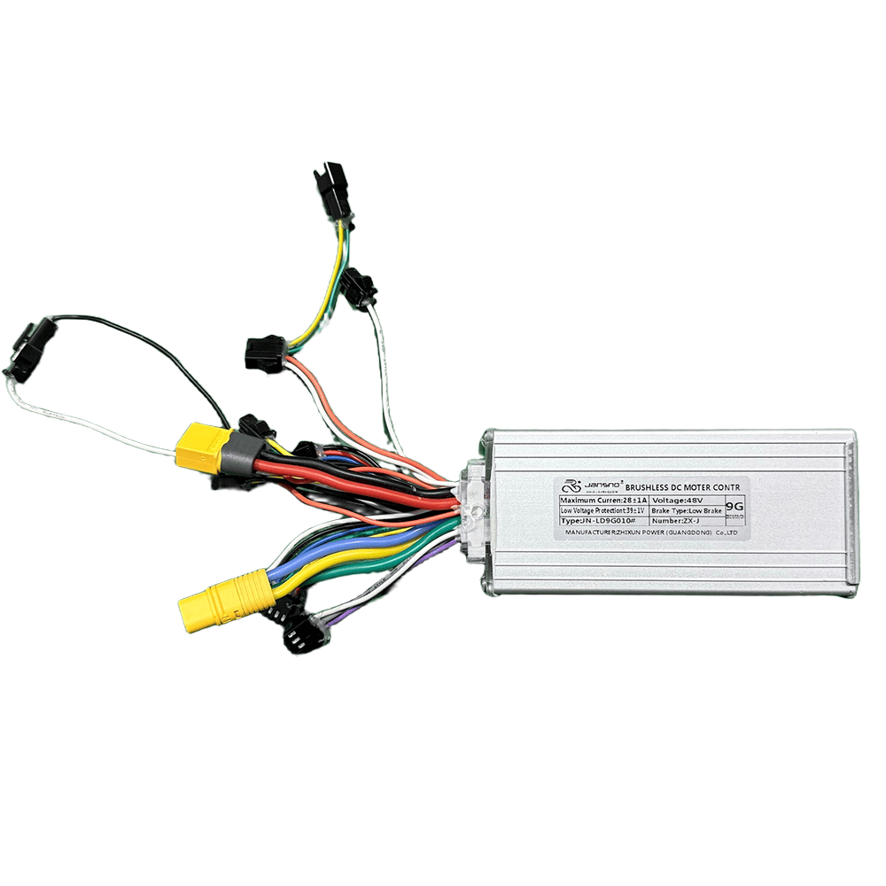 Jansno电动自行车X50/X60/X70/X90无刷电机控制器带尾灯适配线,适用于电动自行车配件