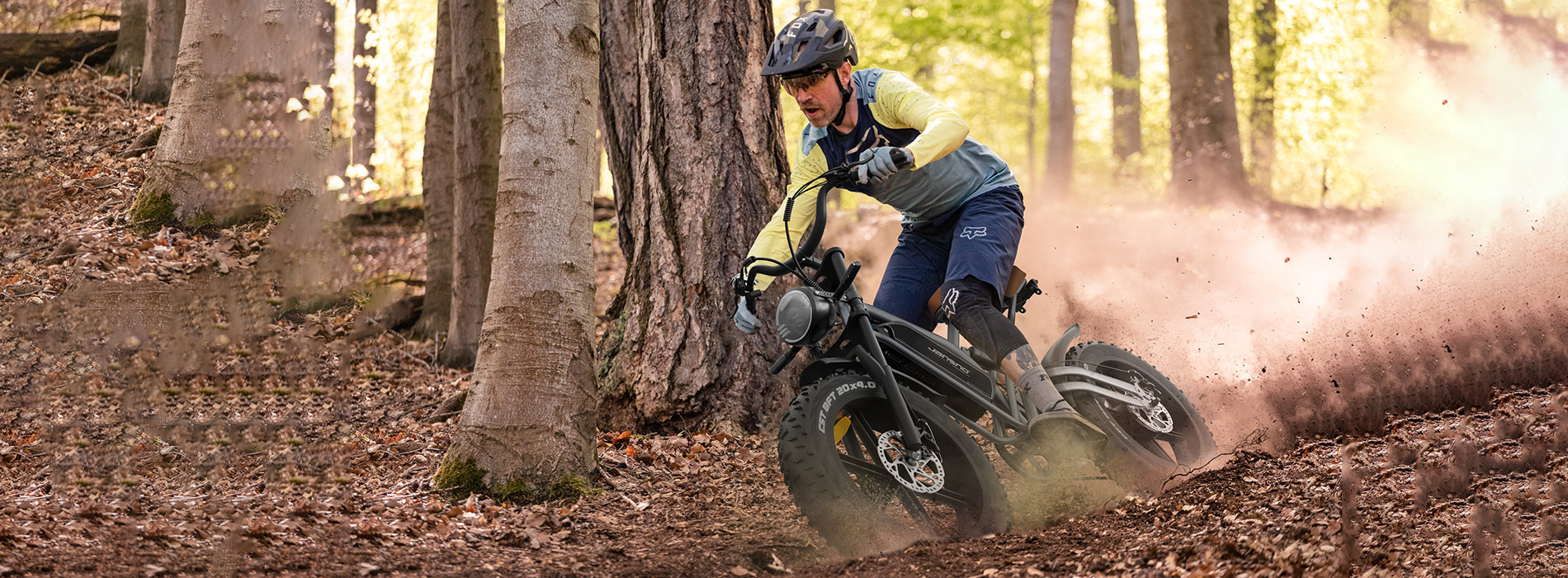 Jansno X50 is the first choice for off-road freestyle riding electric bicycles