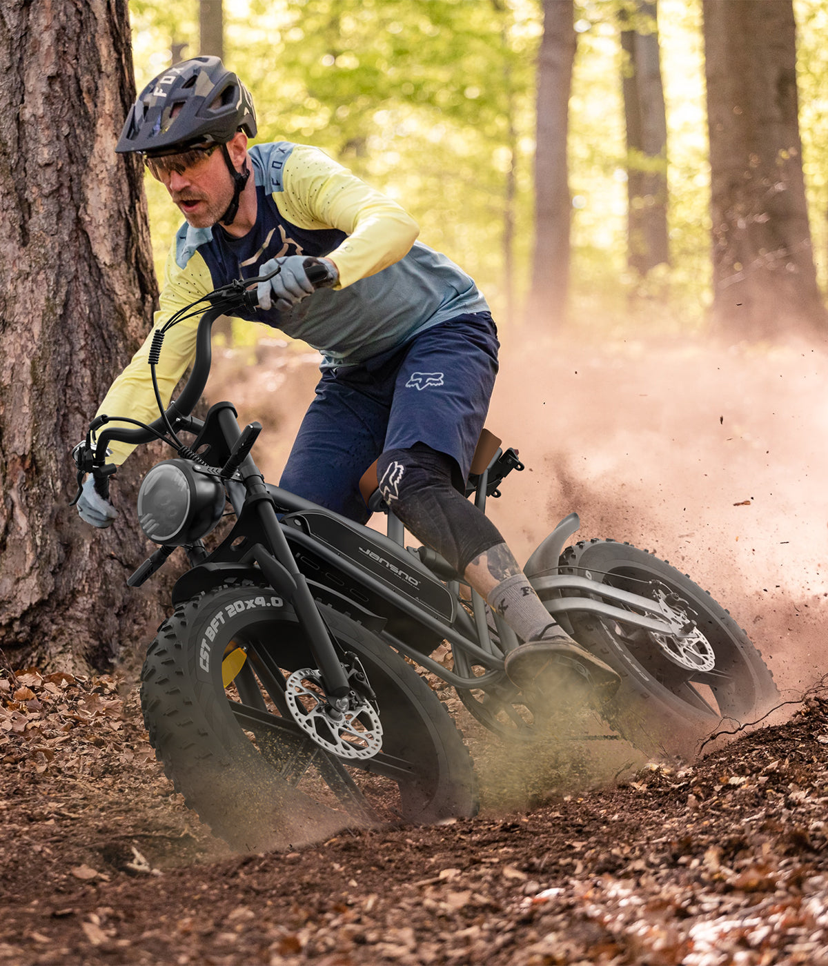 Jansno X50 is the first choice for off-road freestyle riding electric bicycles phone