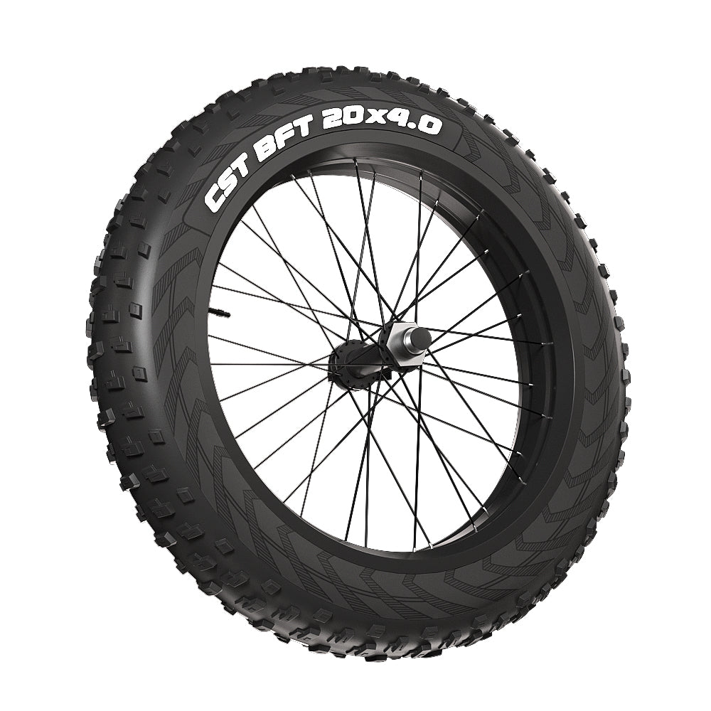 Jansno X50 spoke front wheels and Reflective sheets, inner and outer tubes