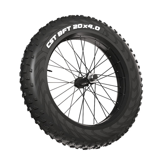 Jansno X50 spoke front wheels and Reflective sheets, inner and outer tubes