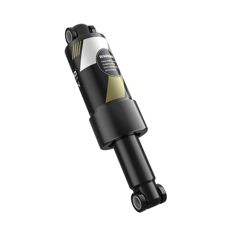 The rear shock is adjustable for rebound and compression