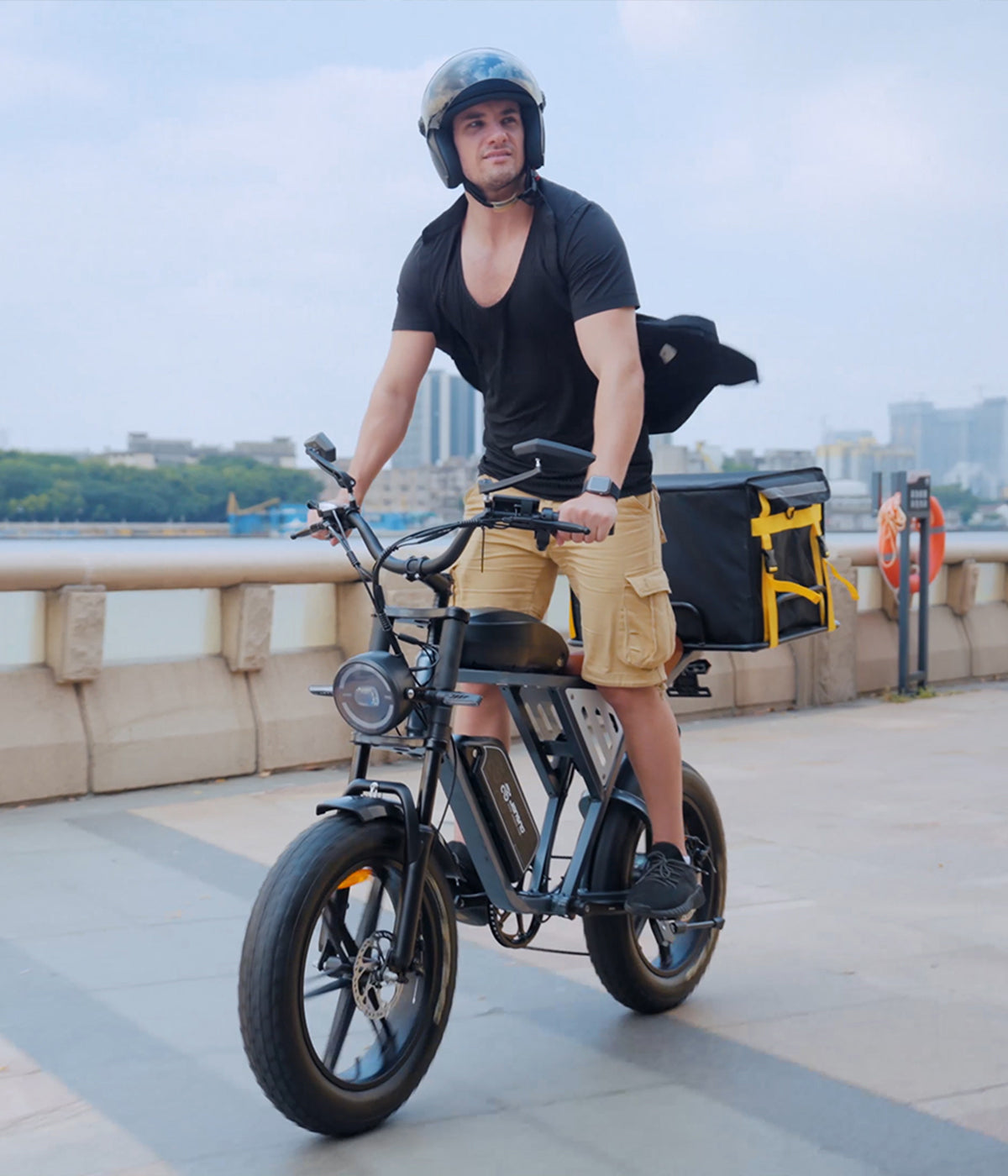 Jansno X70 electric bicycles are the first choice for delivery workers