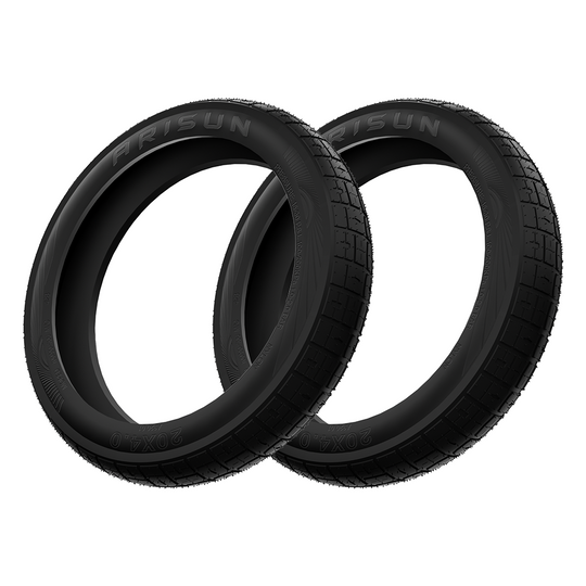 jansno x60 electric bicycle outer tube 20x4.0 2pc