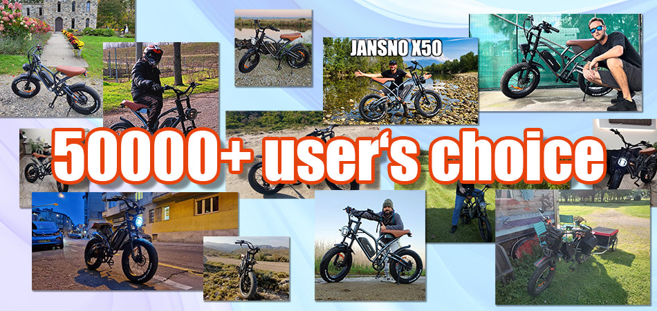 Introducing the Jansno X50: The Upgraded Fat Tire E-Bike