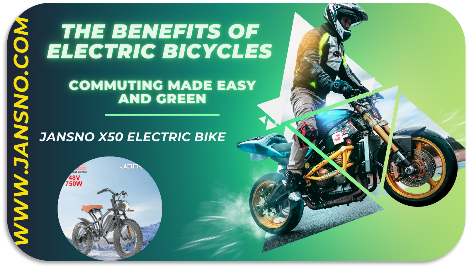 The Benefits of Electric Bicycles: Commuting Made Easy and Green