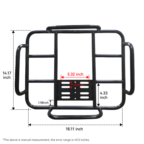 Rear Luggage Rack For Jansno X60/ X70