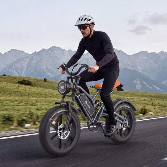 JANSNO X50 Fat Tire Electric Bike for Adults, 25km/h