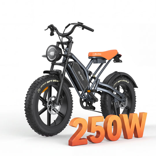 JANSNO X50 Bicicletta Elettrica con Pneumatici Grassi per Adulti, Display NFC