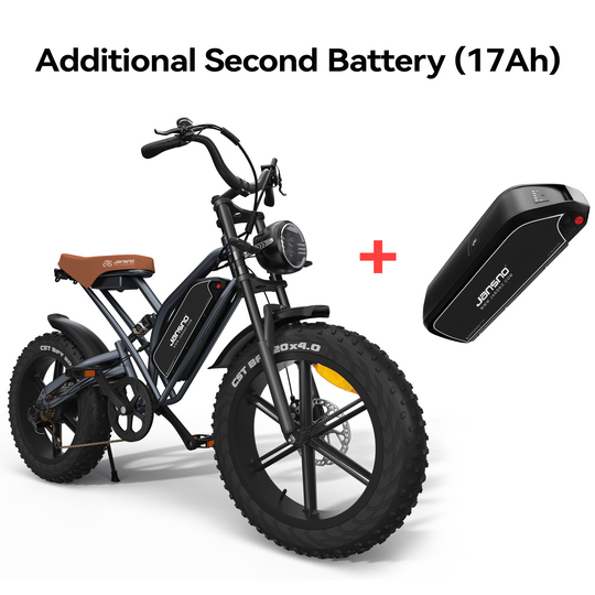 jansno x50 ebikes plus 17Ah battery
