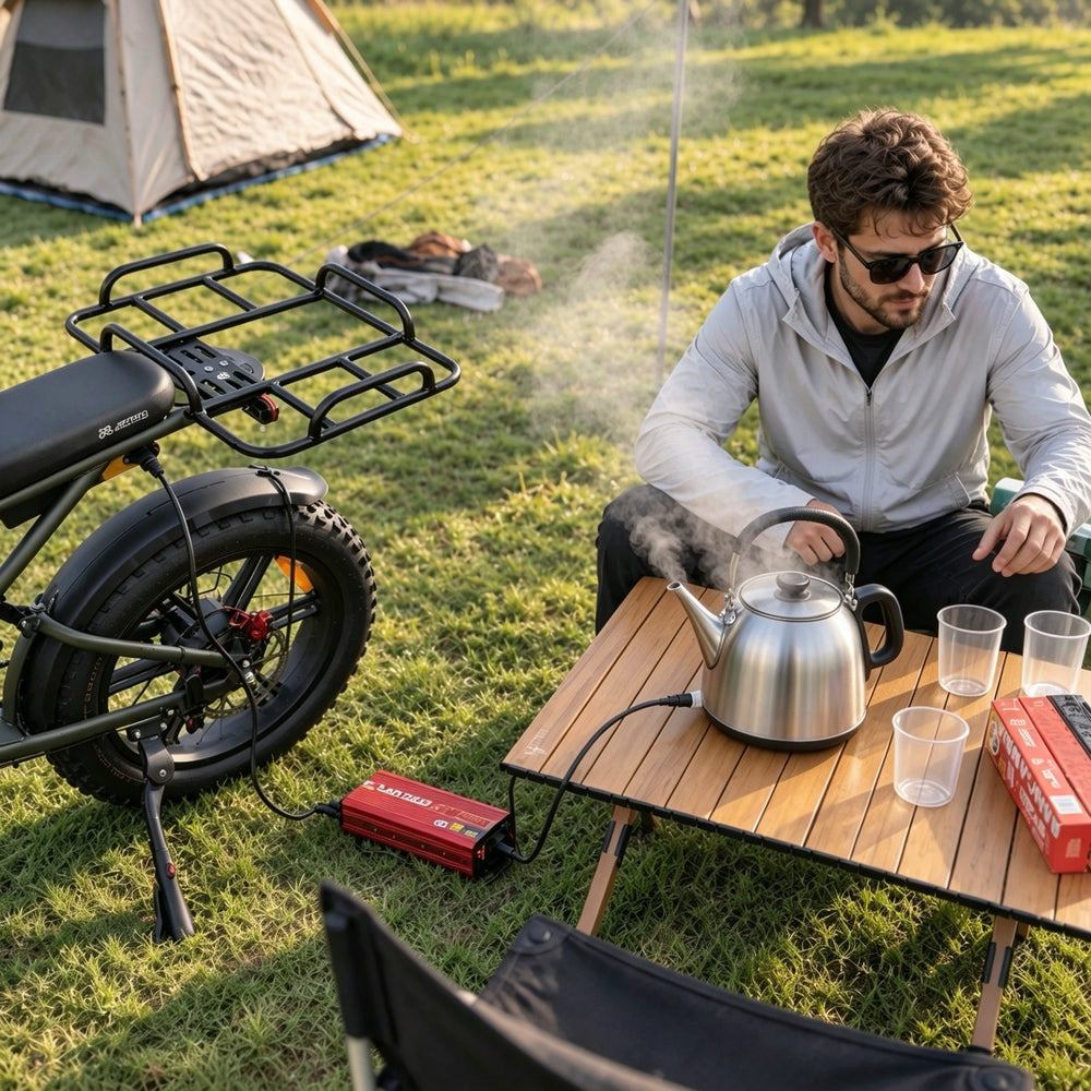 Jansno X80 MAX – Dual Battery Off Road E-bike Long Range