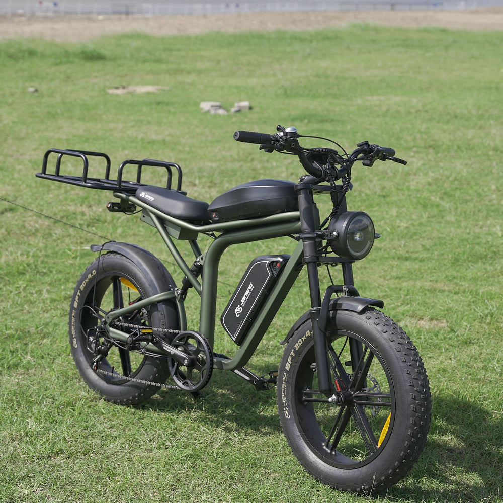 Jansno X80 MAX Electric Bike – 1500W Motor for Teens & Adults and Carries TWO People