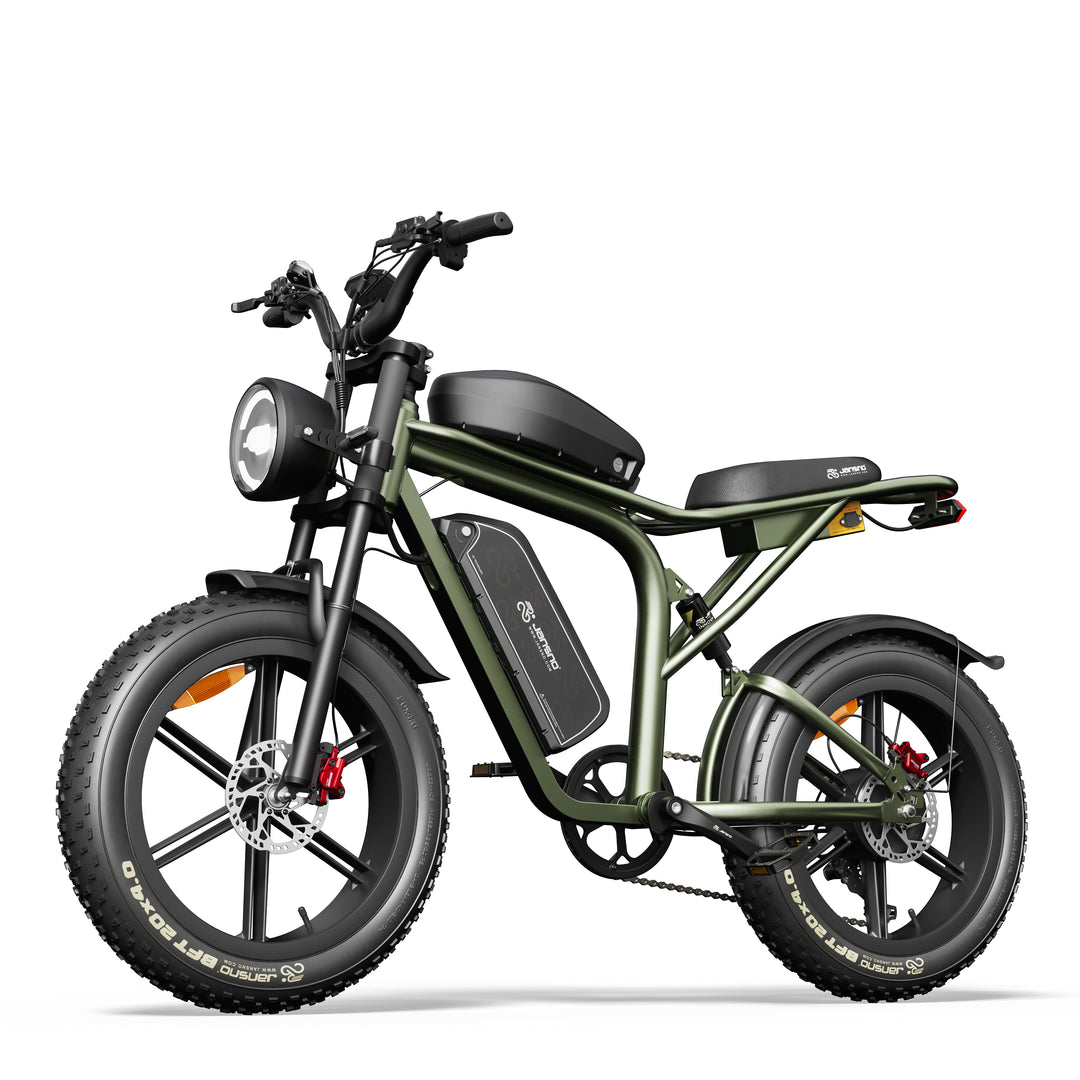Jansno X80 MAX Electric Bike – 1500W Motor for Teens & Adults and Carries TWO People