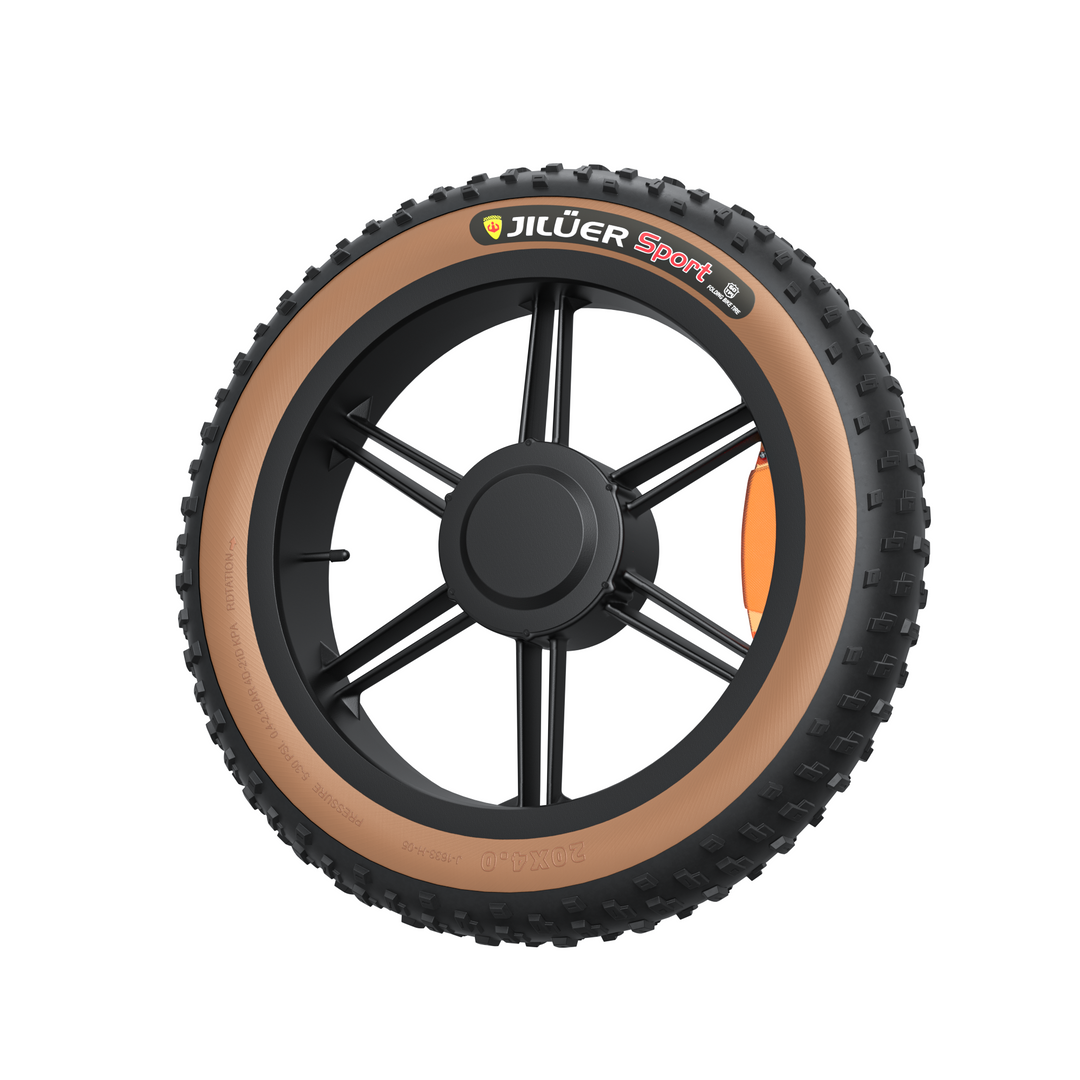 Juego de ruedas con motor integrado para Jansno X70