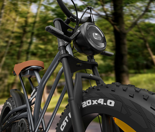 JANSNO X50 Fat Tire Electric Bike for Adults,750W Motor, 48V 14Ah Removable Battery