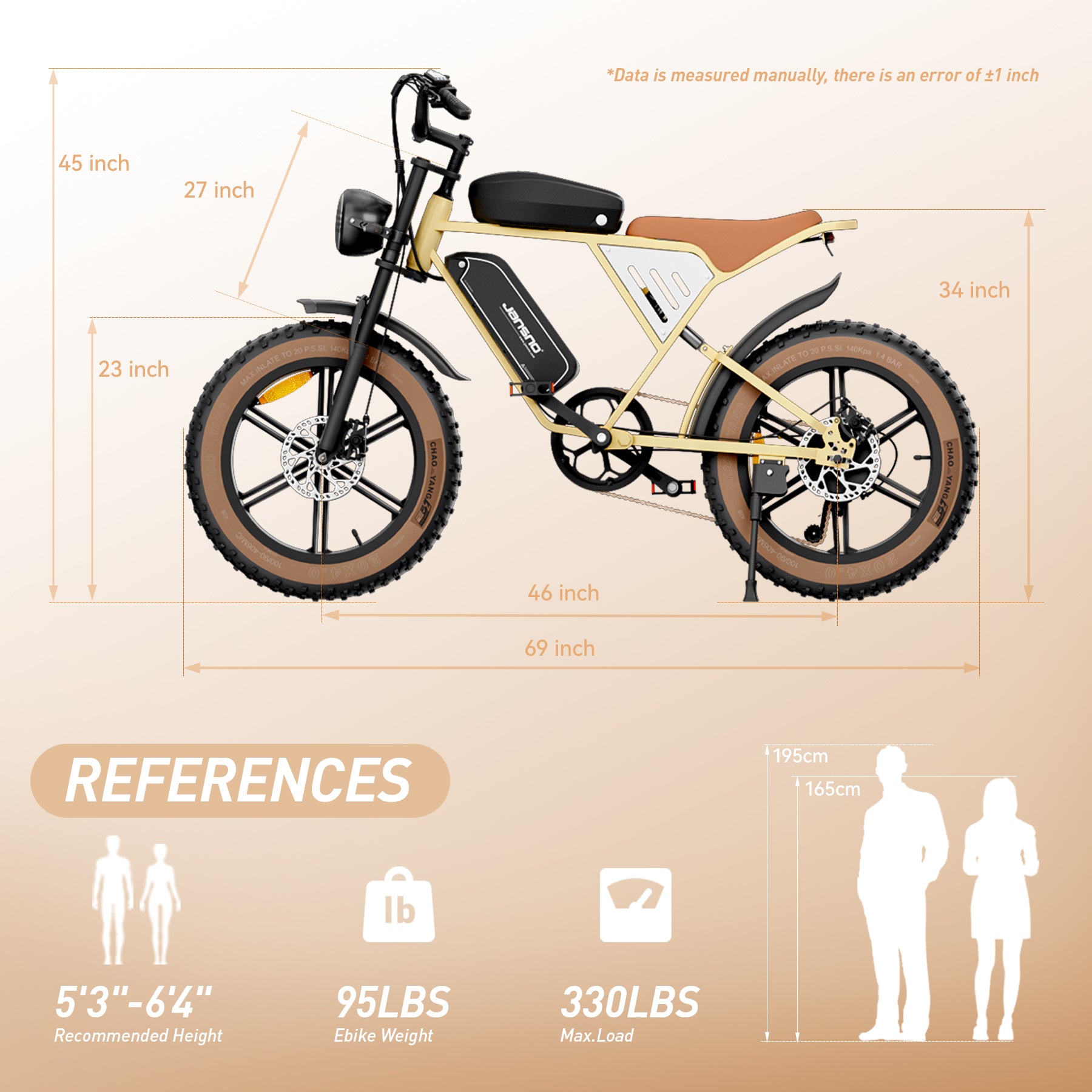 Jansno X70 Electric Bike – Long Range Dual Battery Bicycle