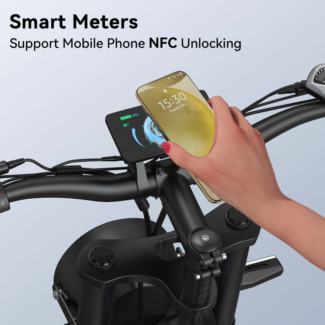 JANSNO X60 Electric Bike Dual Motor All-Wheel Drive