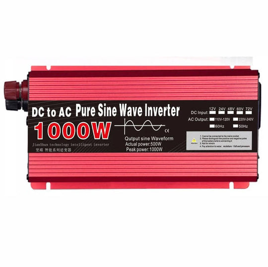 Onduleur à onde sinusoïdale pure 1000W/3000W pour les vélos électriques de la série Jansno X80