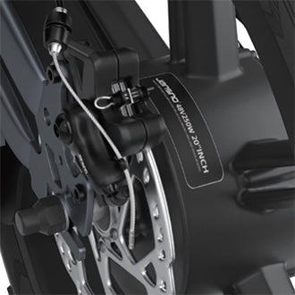 250W Motor Sticker For Jansno X50/ X70 Electric Bike