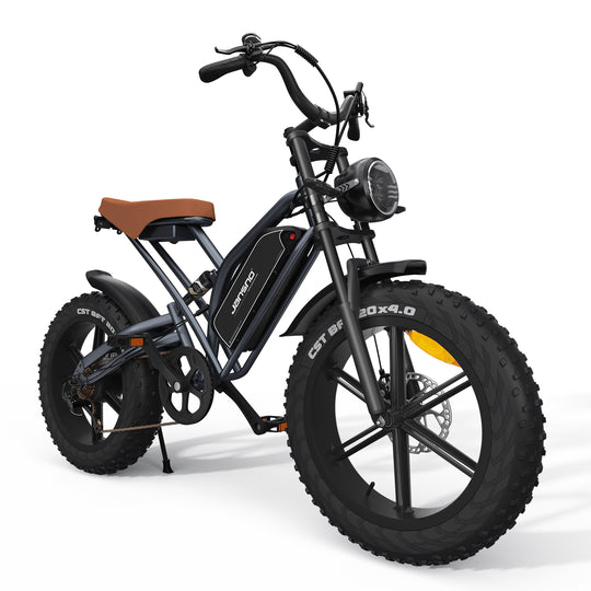 JANSNO X50 Bicycle 250W Motor Fat Tire Electric Bike for Adults