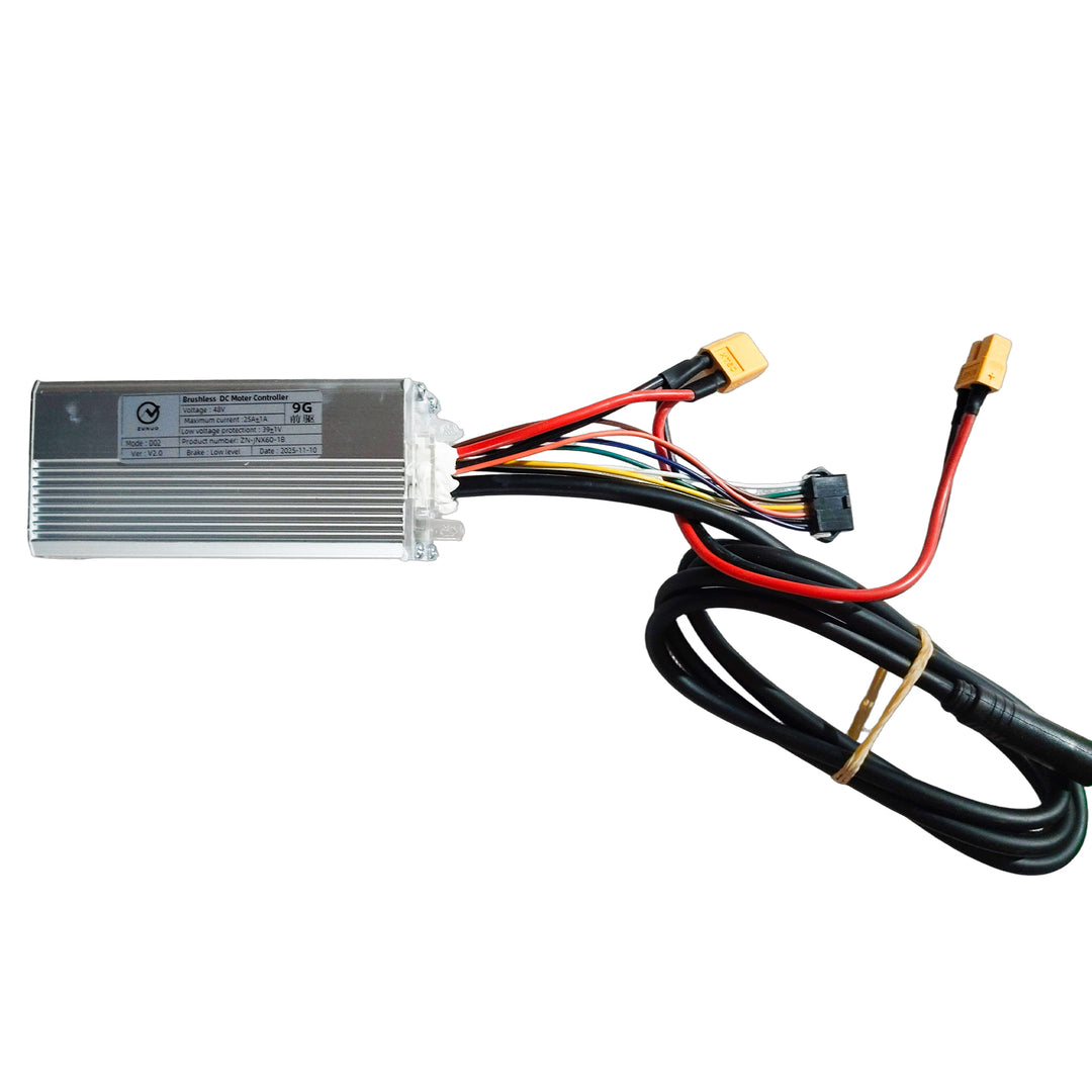 Jansno X50/ X60/ X70/ X90 Electric Bike 48V Brushless Motor Controller (Equipped with tail light adapter cable)