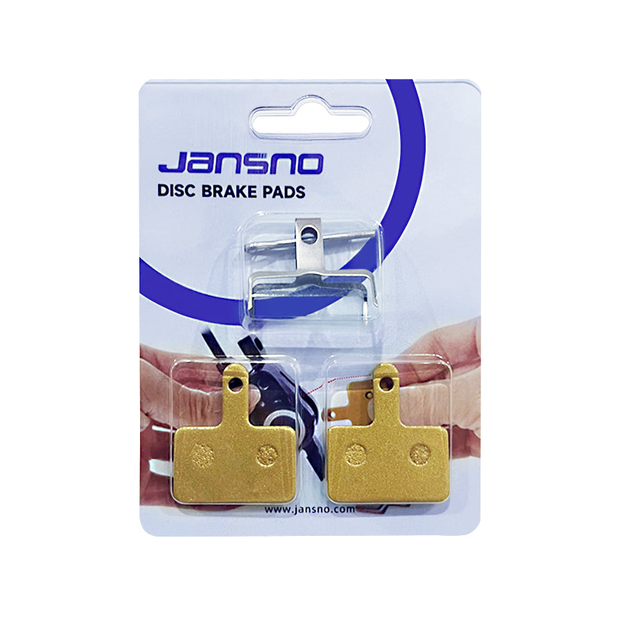 2 Pairs E-Bike Brake Pads Compatible Jansno X50/ X70 Electric Bike Disc Brake Pads