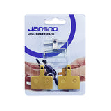 2 Pairs E-Bike Brake Pads Compatible Jansno X50/ X70 Electric Bike Disc Brake Pads