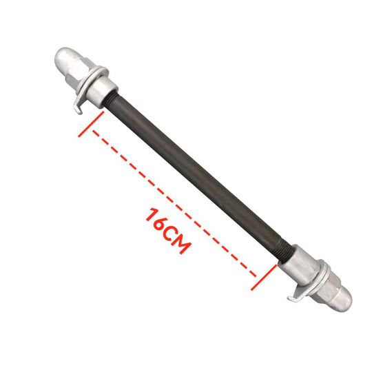 Jansno front wheel axle for X50 and X70 e-bike, durable e-bike accessory for Jansno electric bicycles, replace damaged or worn axles.
