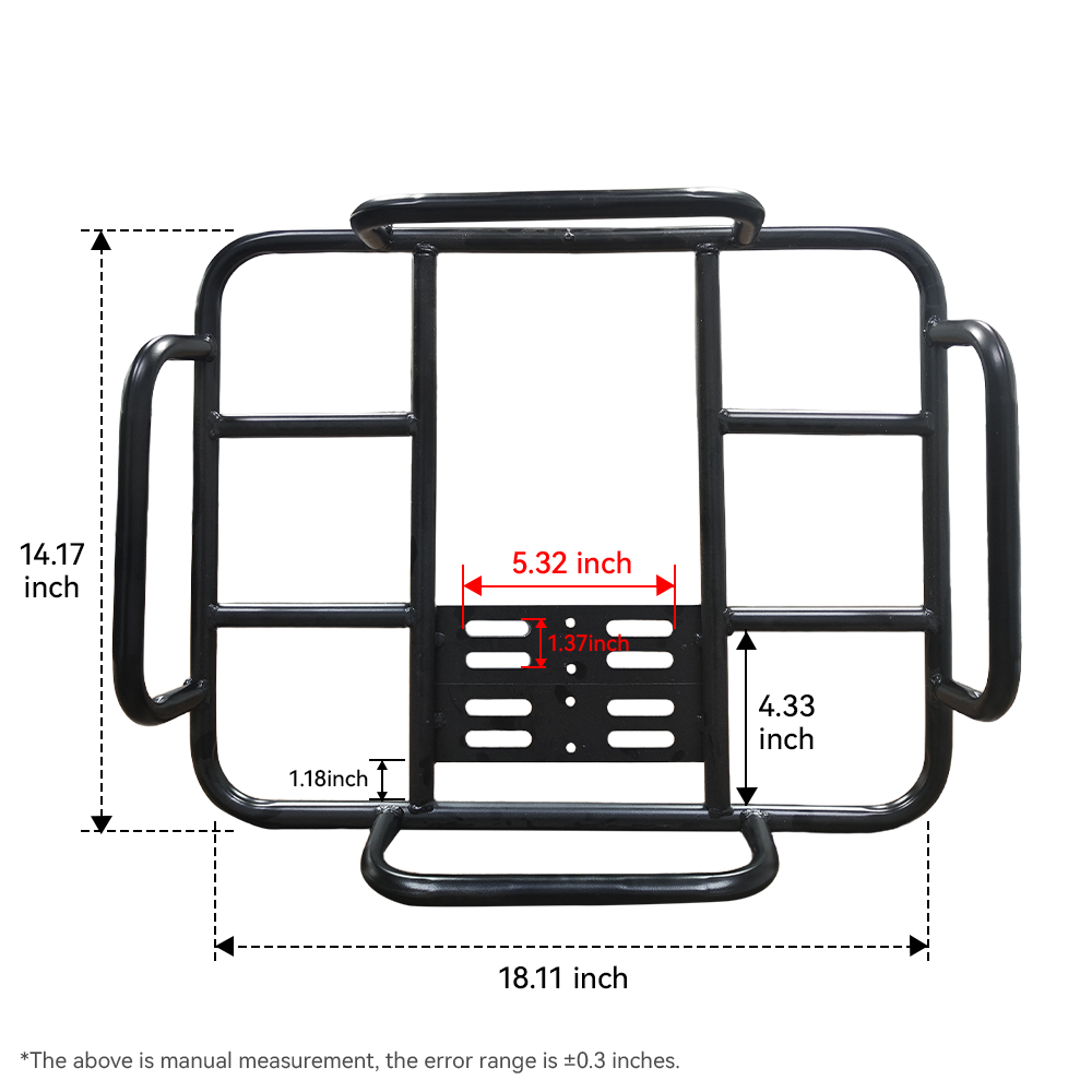 rear luggage rack for jansno x70 bicycle